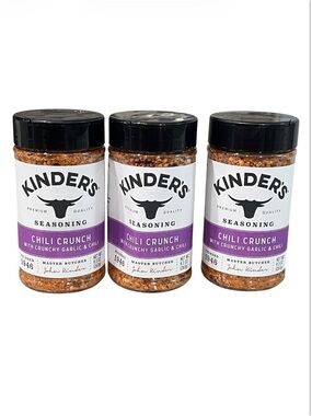 Minders Chili Crunch Seasoning - Purple Label (3-Pack) sealed